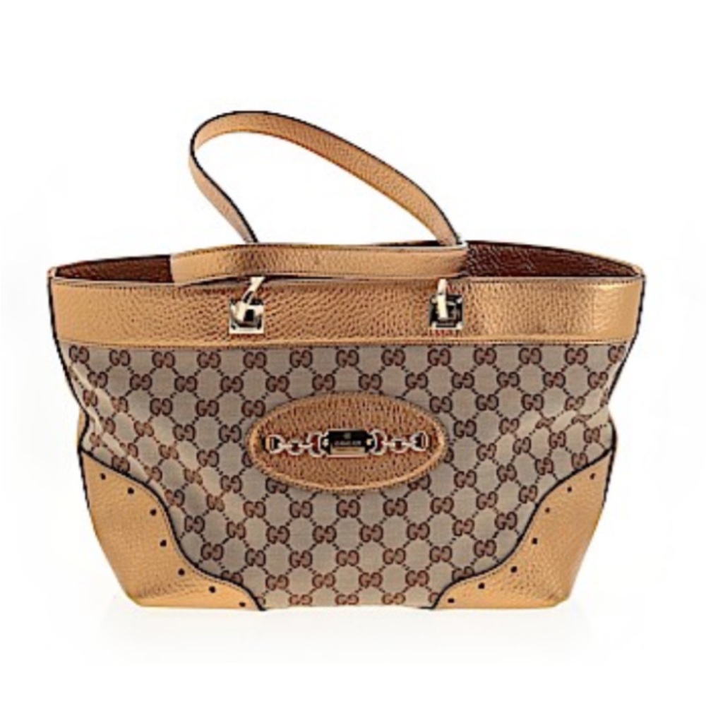 Gucci beautiful gold handbag.